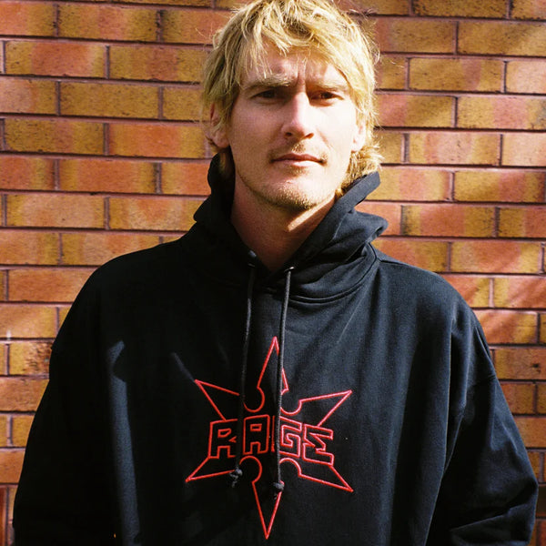 RAGE SHURIKEN HOOD BLACK