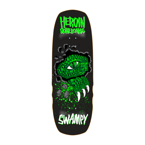 HEROIN - "SWAMPY ALLIGATOR" EGG DECK 10.5"