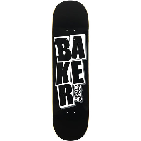 BAKER - "CASPER STACKED" BLACK DECK 8.5"