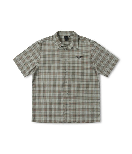 FORMER - "MANNERS" CHECK SHIRT ARMY