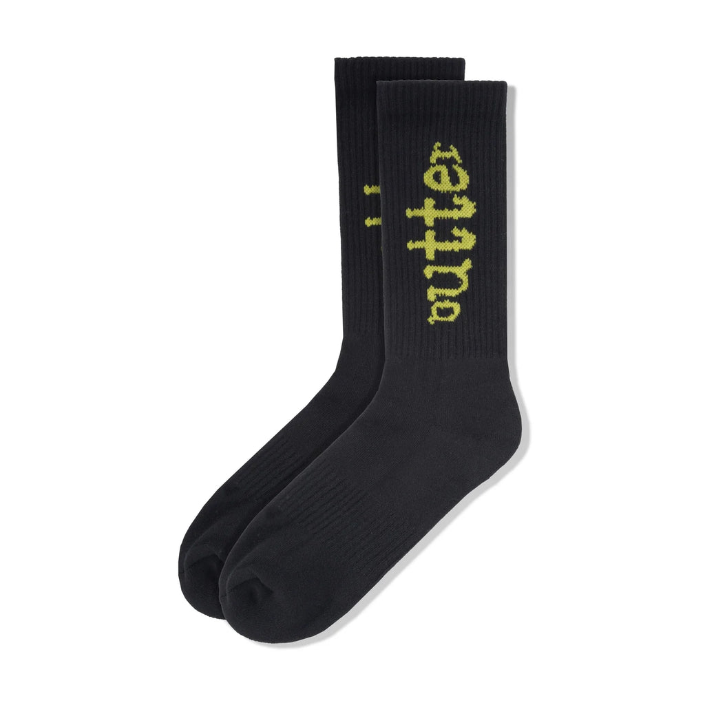 BUTTER - "FRENZY" SOCKS BLACK