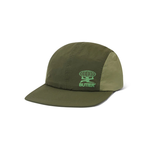 BUTTER - "NYLON" 4 PANEL CAP ARMY/ SAGE