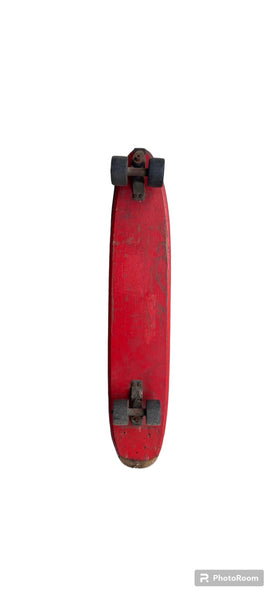 SURFA SAM - VINTAGE COMPLETE SKATEBOAD RED