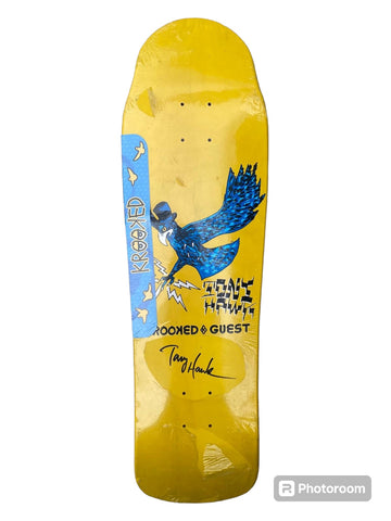 KROOKED - SIGNED TONY HAWK KROOKED GUEST PRO BOARD ONLY 540 MADE