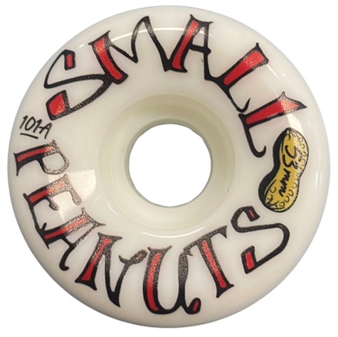 SMALL PEANUTS - WHEELS 101A WHITE