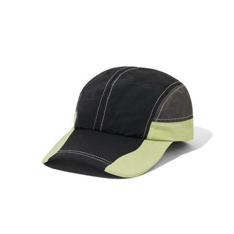 BUTTER - "STREAM" 4 PANEL CAP BLACK/PISTACHO