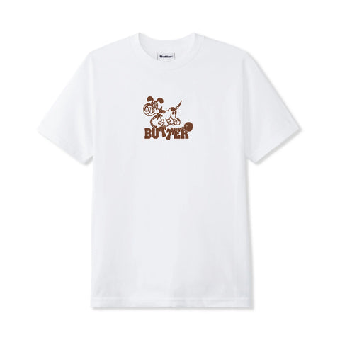 BUTTER - "UNLEASH" TEE WHITE