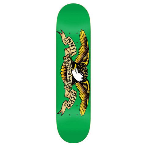 Anti Hero Team Classic Eagle 7.81 Skateboard Deck Green