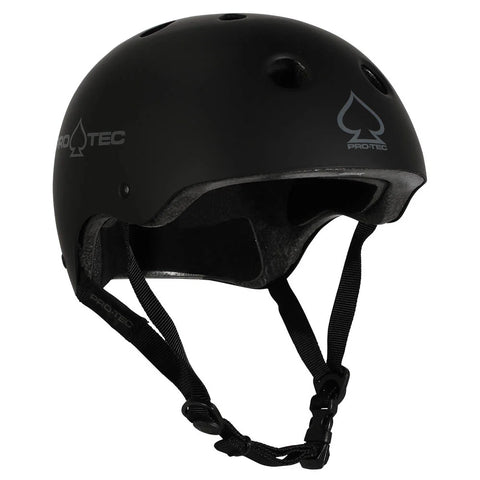 PRO TEC - "CERTIFIED" CLASSIC HELMET BLACK