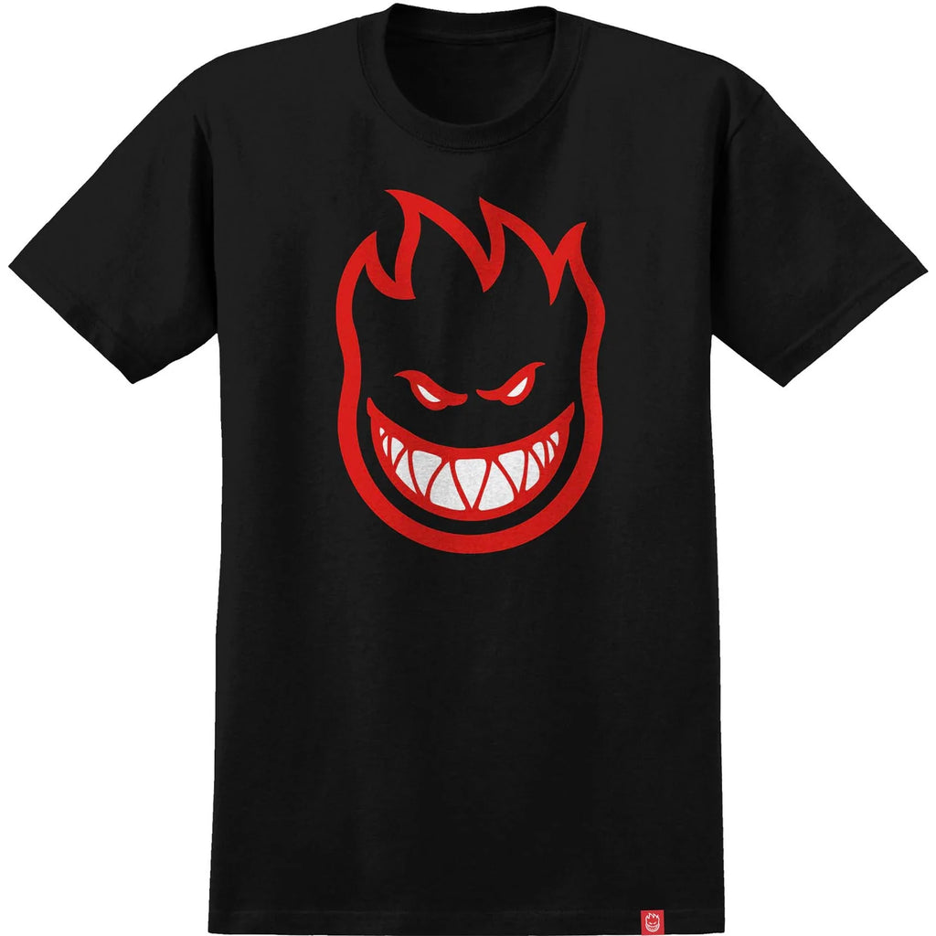 SPITFIRE "BIGHEAD FILL" YOUTH TEE BLACK/RED